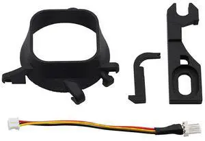 3D Print Fan Mount Kit NF-A4x10 Fan RetroScaler Black 3D Print Mount Kit for Sega Dreamcast DC Video Game Console