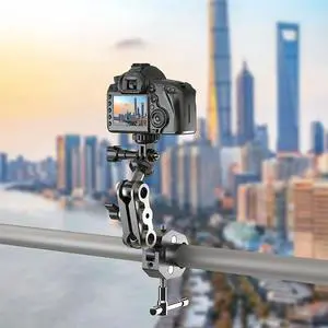Handlebar Mount Bracket Aluminum Alloy Motorcycle l Stand Lightweight Bicycle Cycling Clip for Round Bar Square Bar Tabletop