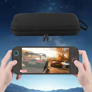 EVA Carrying Case & Screen Protector for Switch 2 Portable Bag with 10 Game Cards Holder Organizer Bag Games Accessories