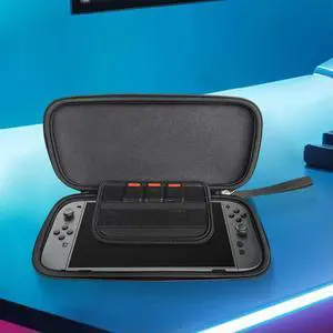 Carrying Case for Switch 2 with Game Card Holder Portable Bag Game Conslole Case Protective Travel Bag Games Accessories