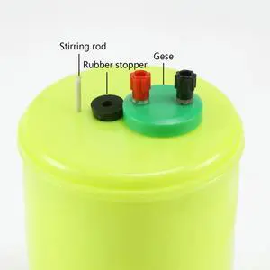 Plastic Electric Calorimeter Large Capacity Double Wall for s Teaching Instrument High School Physics Experiment Tool