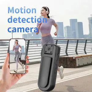 HD 1080P Wearable Worn Bodycam Night Vision Portable Small Personal Camcorder with Audio & Video Recording Body Worn Cam