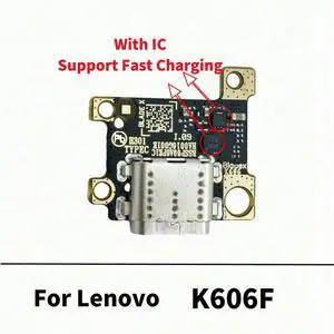 USB Charger Dock Connector Board Charging Port Flex Cable For Yoga Pad Pro YT-K606F