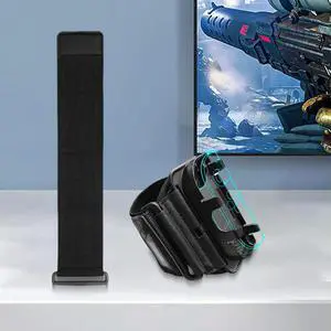 2 in 1 Adjustable Leg and Wrist Strap for Nintendo for Switch 2 Joy-Con Controller Wrist Dance Band Game Handle Holder for Zumba