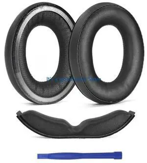 Premium Protein Leather Replacement Earpads Headband For HD620S HD400Pro HD560S Headphones Memory Foam Cushions