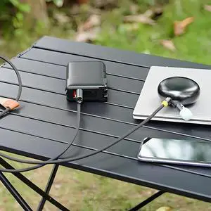 240W USB C Multi Charging Cable with Lighter & LED Lighting Fast Phone Charging Cord Outdoor Camping Fast Charging Cable