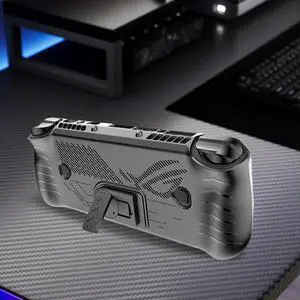 For ROG Ally X TPU Protective Case Cover Drop-proof with Stand Protector Shell Sleeve Protective Skin Case Game Accessories