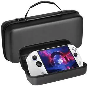 Hard Shell Case for Legion Go S Handheld Game Console Anti-Drop Travel Case with Mesh Pocket Portable Bag