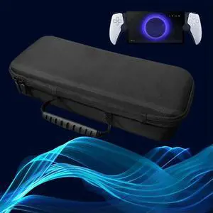 EVA Hard Carrying Case Shockproof Carrying Case Bag with Mesh Pocket Portable Protective Bag for PS5 Portal Gaming Accessories