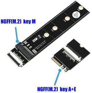 M.2 Key to Key A+E Extension Cable Key to A+E Adapter Card