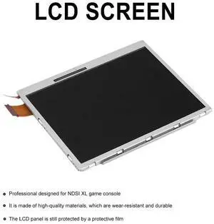 Bottom Screen Lightweight Game Console LCD Screen Easy Installation Lower LCD Display Replacement Parts for NDSI XL Game Console
