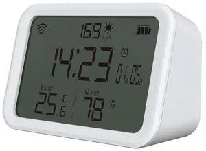 Tuya Temperature Humidity Meter Powered 4 in 1 Temperature Humidity Sensor 2.4GHz Bluetooth-compatible 5.0