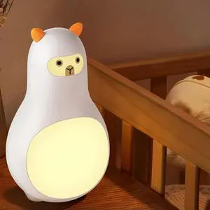 LED Portable Sleeping Aid Speaker 24 Nature Sounds Sleep Sound Machine Timer Sleep Speaker for Bedroom Living Room Bedside