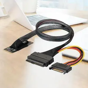 M.2 M-Key to U.2 SFF-8639 Interface Adapter Cable for 2.5 inch NVMe SSD Hard Disk M2 to U.2 Cable Computer Parts