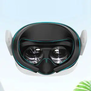 Face Cover Pad Facial Interface Comfort Soft PU Face Cushion Pad Replacement Face Pad Cushion for Quest 3S VR Accessories