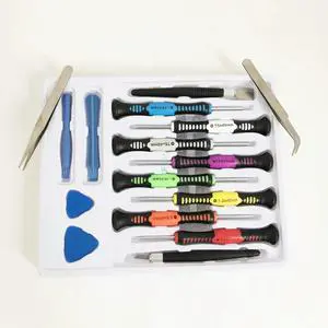 16 in 1 Precision Drone Repair Tools Kit Screwdriver Tweezers Scraper Professional Set for Mavic 2/Pro/Air/Mini Phantom 3/4