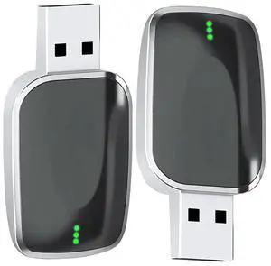 Wireless CarPlay Android Auto Adapter Mini Carplay&Auto Box Dongle Convert Wired To Wireless Auto Connect for Factory Wired Cars