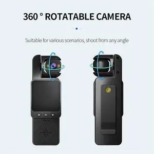 1080P Mini Body Camera with Audio and Video Recording Wearable Body Worn Cam Outdoor Video Recorder for Work Travel