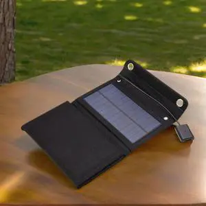 15W Portable Solar Panel IP65 Waterproof Foldable Solar Charger Lightweight Solar Power Station for Car Boat Caravan Camp