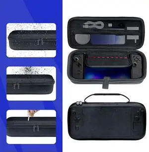 Portable Bag Anti-Drop Hard Carrying Case Shockproof Travel Bag Pouch with Mesh Pocket for Legion Go Game Console