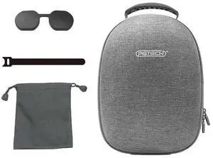EVA Protection Hand Bag with Lens Protection Cover Portable Handheld Zipper Bag Double Zipper for PS VR2 Eyeglass VR Accessories