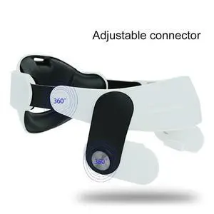 Adjustable VR Lightweight Replacement Head Strap Reduce Pressure Virtual HeadWear Balance Gravity for Quest 3 VR Headset