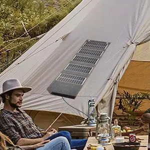 USB Portable Charger High Conversion Efficiency 10W 5V Foldable Solar Panel Portable Solar Charger 5-Fold for Cell Phone