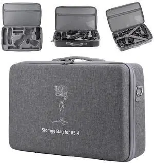 Carrying Case Anti-fall Shoulder Bag Handbag Shockproof Protective Travel Case for RS 4 Gimbal Stabilizer