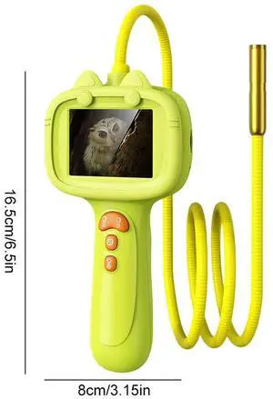 Borescope Snake Camera 2.4 Inch Screen Nature Exploration Inspection Camera Science Gifts for Camping Nature Exploration