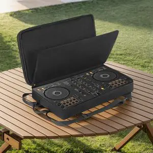 DJ Backpack for Pioneer DDJ-400 DDJ-FLX4/Roland DJ-202 DJ Controller Case Carrying Case Travelling Case Shockproof Anti-scratch