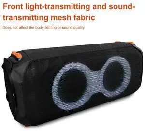 Speaker Carry Cover Zipper Closure Party Speaker Dust Cover Lightweight Thicken Nylon Speaker Bag for JBL Party Box 710