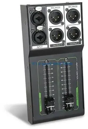 Professional Passive Volumes Controller for Studio and Live Sound Equipment Low Noise Interferences Broad Compatible