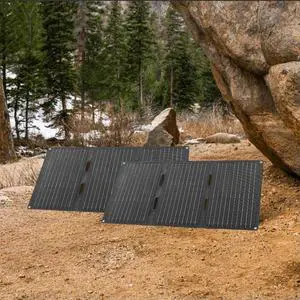 45W Foldable Solar Panel Outdoor Portable Folding Solar Panel Charger with USB Type C DC for Outdoor Camping Phone Charger