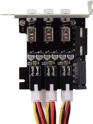 Hard Disk Control System 4Pin SATA Power Expansion Card Control Switch LED Backlit Numbered Hard Drive PCI Expansion Card PCIE Hard Disk Control System 4Pin SATA Power Expansion Card Control Switch LED Backlit Numbered Hard Drive PCI Expansion Card PCIE