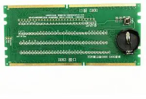 DDR2 DDR3 RAM Memorry Slot Tester Analyzer Test Card Adapter for PC