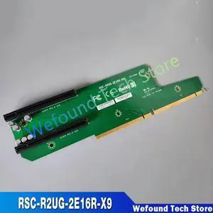 Server Adapter Card PCIEX16 Horizontal GPU Card Expansion Card RSC-R2UG-2E16R-X9 Server Adapter Card PCIEX16 Horizontal GPU Card Expansion Card RSC-R2UG-2E16R-X9