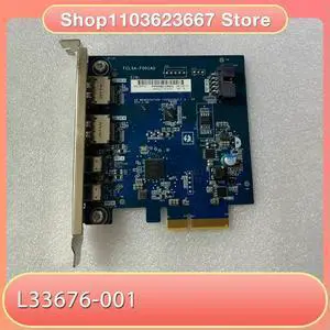 Z4 Z6 Z8 G4 Thunderbolt 3 2-port IO Card L33676-001 Z4 Z6 Z8 G4 Thunderbolt 3 2-port IO Card L33676-001