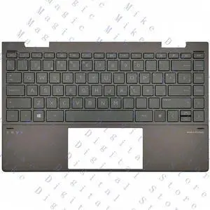 For 13-AY TPN-C147 US Palmrest Backlit Keyboard L94518-001 Brown For 13-AY TPN-C147 US Palmrest Backlit Keyboard L94518-001 Brown