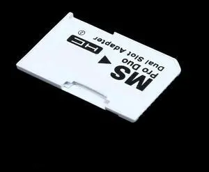 LOT Single Dual Slot Card Reader s Micro SD SDHC TF to MS Memory Stick Pro Duo Reader for PSP Card Adapter