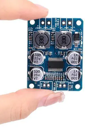 Mini Power Amplify Circuit Mono Channel TPA3118 PBTL Stereo Amplifier Module DC8-24V for 4-8 Ohms Speaker