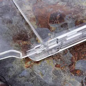 Transparent Protective Shell Clear Hard Carry Cover Housing Faceplate Cover for Portable 2000 3000 Game Console