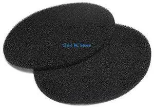 2PCS Replacement Soft Comfortable Earpads Foam for HD650 HD600 HD598 Headphones