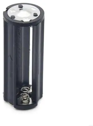 1PC Black Holder for 3 x 1.5V AAA Batteries for LED Flashlight Torch LAmp 3 x AAA for Case