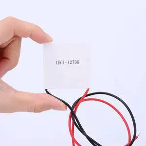 TEC1-12706 Peltier Elemente Module 65W 12V 5.8A Cooling Peltier Plate Module 40x40MM for Cooling for Power Generation