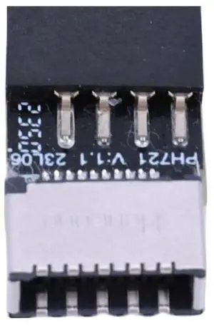 Motherboard USB2.0 9Pin To TYPE-E Female Adapter TYPE-C Socket 9-Pin USB 2.0 Extender Card