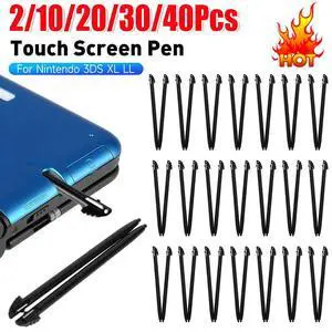 2 Pcs Touch Screen Pen Plastic Portable Pen Pencil Touchpen Set for Nintendo 3DS XL LL Game Accessories