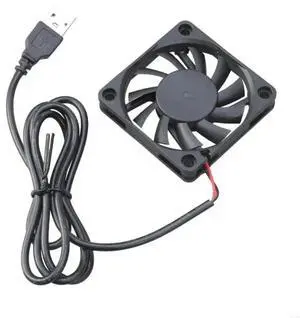 60x60x10MM USB 5V Electronic Cooling Fan Low Noise Computer Electronic Brushless