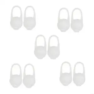 5 Pair/Set Soft In-Ear Silicone Ear Buds Earphone Covers Replacement Eartips Headset Headphone