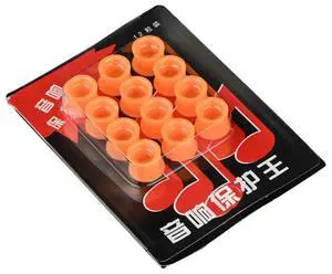 12 Pcs Dust Proof Cover Plastic RCA Female Jack Cover Dust Protector Dust Plug for DVD Amplifier AV RV Receiver
