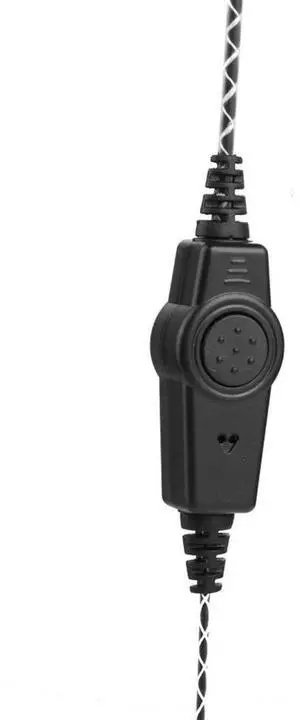 PTT Walkie Talkie Earpiece Headset Multifunctional Earphone Walkie Talkie Headset Privacy Accessories for Kenwood KPG Baofeng